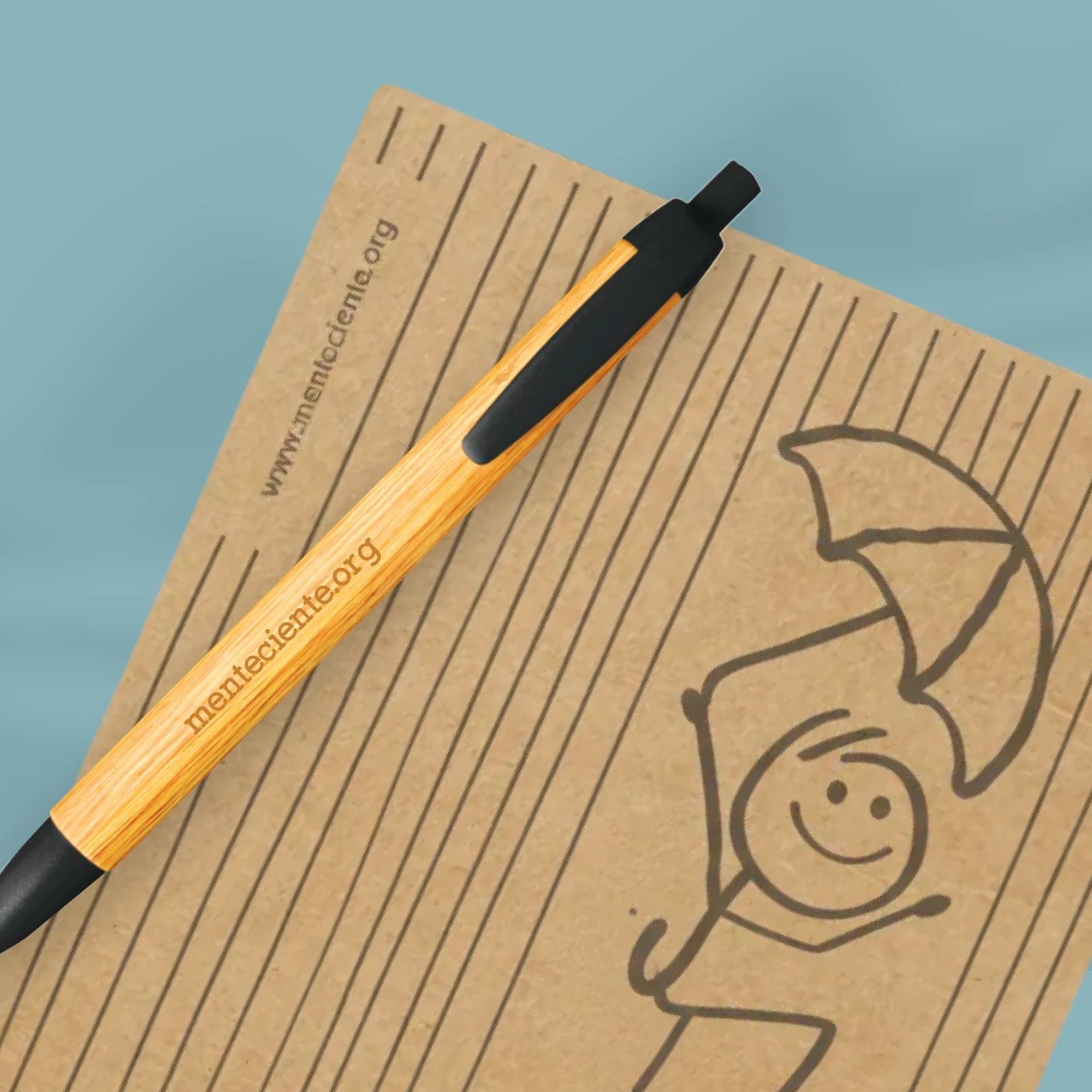 Pack Caneta + Caderno 4